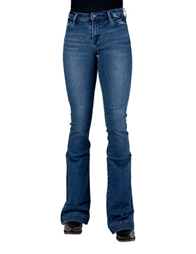 WOMENS TIN HAUL LOGO EMBROIDERY ABOVE BACK POCKET JEANS