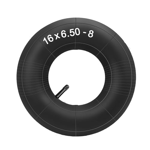 16x6.50-8 Tire Inner Tube Heavy Duty 16x7.50-8 Tube with TR-13 Straight Valve Stem Fit for Tractor Garden Trailer Golf Carts Wheelbarrows and More (1/Pack)