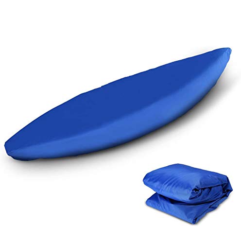 Housse de stockage étanche pour kayak et canoë en tissu Oxford bleu FBKPHSS 6.8-8.2FT