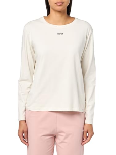 BOSS Men's Jersey Crew Neck Long Sleeve Pajama Shirt