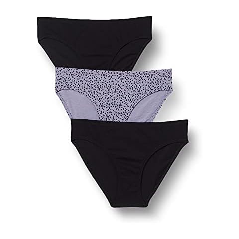 Schiesser Mädchen 3 PACK Unterwäsche Slips - 95/5 Organic Bio Baumwolle Cover