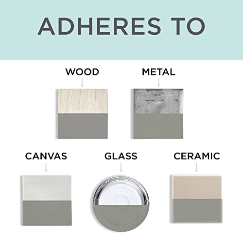 Rust-Oleum Country Gray Chalked All-in-One Ultra Matte Paint | One Coat Coverage | No Primer, Sanding, Or Topcoat Needed | Easy Clean Up | Made in USA | 30 OZ | 2 Pack