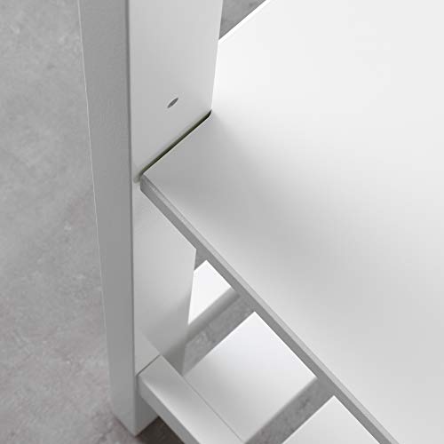 Étagère HEMNES 42 x 172 cm blanc | Bibliothèque colonne en bois