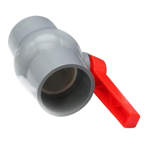 Válvulas de bola de PVC DN25 con interruptor de enchufe y cierre para agua 4