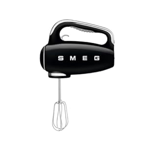 Smeg Red 50's Retro Style Electric Hand Mixer… (Black)