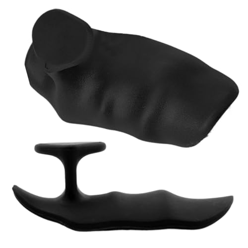 Grips para hombre de peso, silicona no deslizante, guantes de mano, gimnasio para mano, agarre con Wrist Wraps, Workout Accessories, Ejercise Gear for Men and Women, Black - Image 8