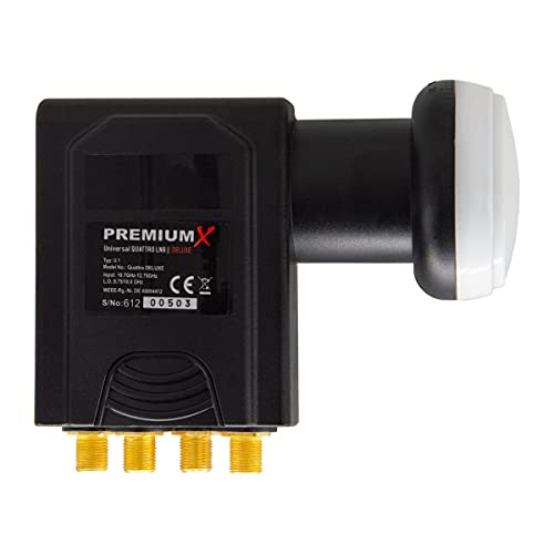 Quattro LNB Premium X Deluxe für Multischalter mit LTE-Filter