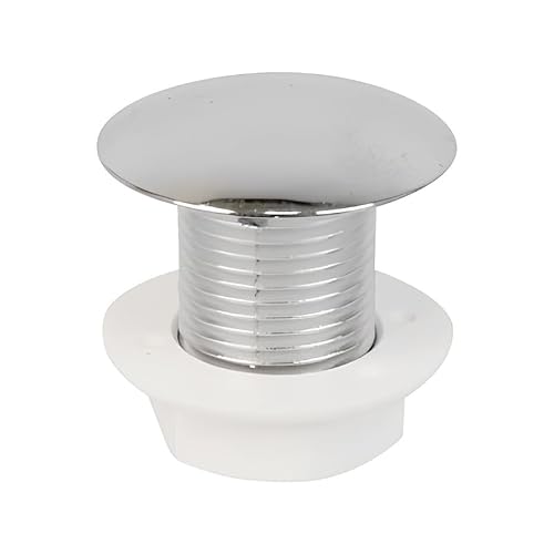 Odsupplies Cistern Hole Stopper - Chrome (Known As Cistern Hole Stopper/Cistern Stopper/Cistern Overflow Stopper/Cistern Plug/Cistern Stopper Also Available In 1,2,5 And 10 Bag Quantities)