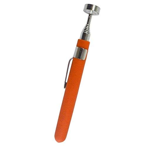 Magnete Estendibile A Forma Di Penna - Lunghezza 62 Cm, Metallo Argentato, Per Recupero Oggetti