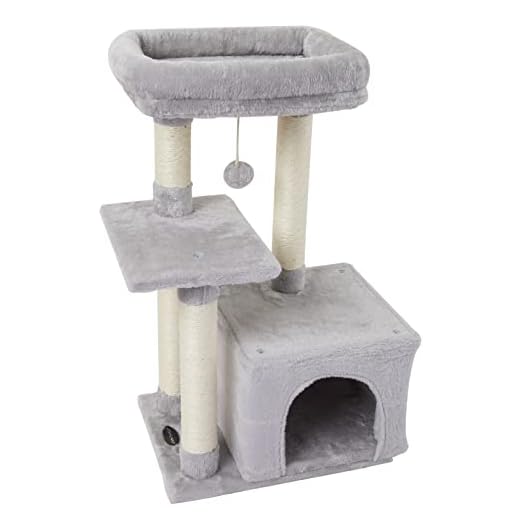 Cute Cat Tree Kitten Cat Tower Condo Cat Furniture Sisal Scratching Posts G