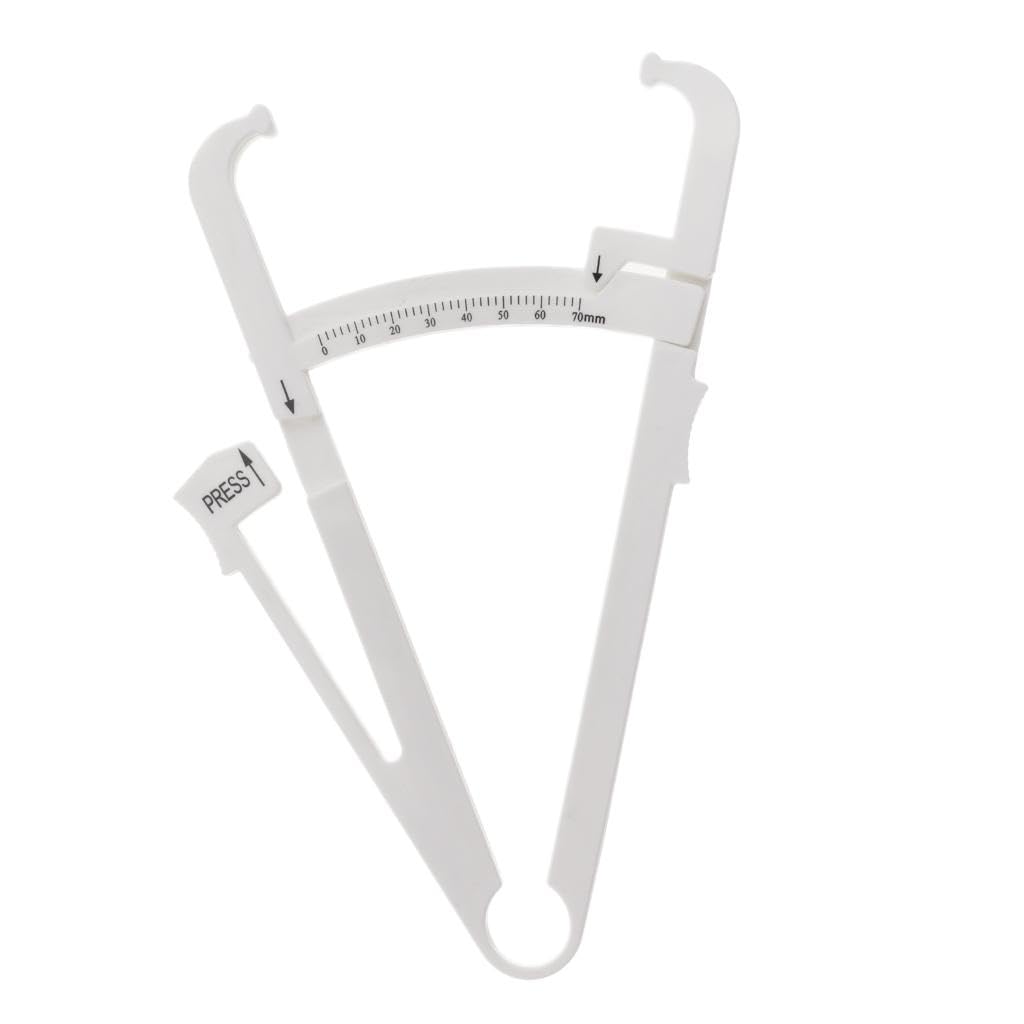 LICHTS 0-70mm Body Fat Tester Caliper Caliper Keep Health Slim Fitness White-picture-16