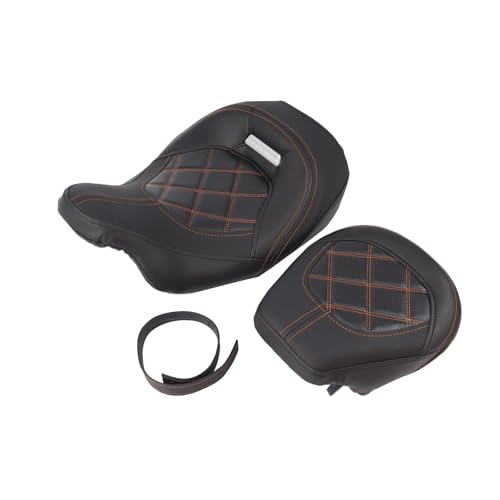 Asiento motocicleta pasajero para Touring que elimina la fatiga lumbar 5