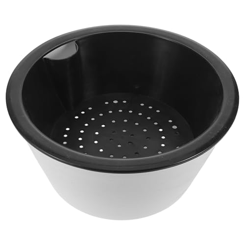 SHINEOFI Maceta Redonda Grande de Resina