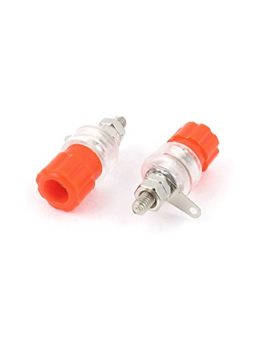 Aexit 5 pcs accesorios audio y video conector banana 4mm miniatura 2