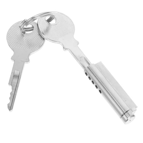 Operitacx Heavy Duty Refrigerator Lock with Keys for Glass Door