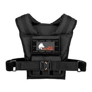 WOLF TACTICAL Weighted Training Vest – Weighted Vest Men Strength Training Weight Vests Workout Vest Weight Vest for Men
