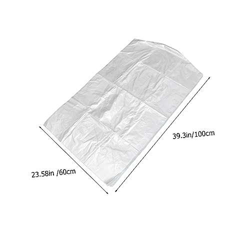Ciieeo 20pcs Portable Garment Bags Transparent Clothing Covers for Dust Protection for Suits Dresses and Jackets Dry Clean Tool2