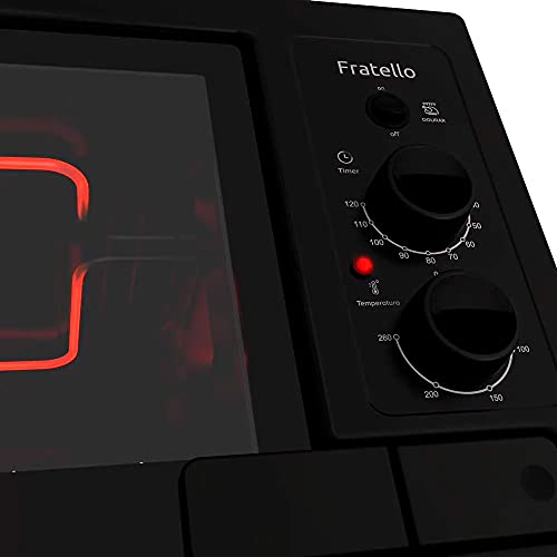 Forno Elétrico de Bancada 44 Litros Fratello Mueller 127V Preto Fosco