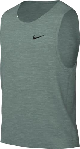 Nike Men's Herren Dri-fit Hyverse Tank Top, Bicoastal/HTR/Black, L