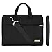 Price comparison product image Qishare 13 13.3 14 inch Multifunctional Laptop Bag with Multiple Compartment for Men Women Compatible ASUS ZenBook, Apple MacBook Air, Samsung Chromebook 3 13.3-inch, HP 14-inch Laptop(black, 13.3