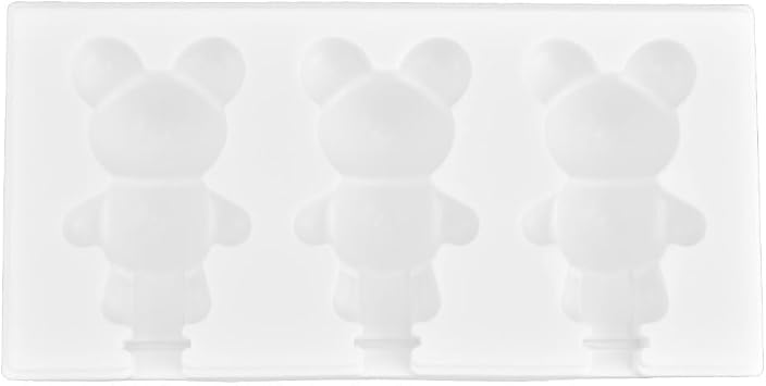 4-Pack Ice Bar Mold Heat-Resist Silicone for Ice Cream Making, Reusable Freezer & Dishwasher Safe Kitchen DIY Tool3#