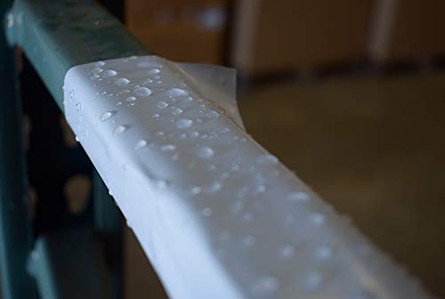 Image of TRANSHIELD Tape Multi-Purpose (White) Aggressive Adhesive, Strong, Waterproof, Industrial Grade (4 inch x 80 yds)
