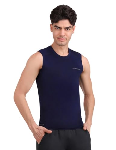 Image of Compression Vest Tank Body Shaper Without Sleeve for Men - Gym Shirt for Men Men Shapewear - Keep Dry Tight Skin Fit - Breathable Inner for Men Sports Wear Workout Gym Sports
