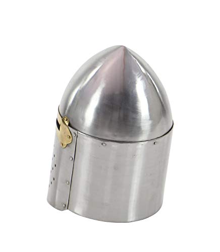 image for Deco 79 Metal Medieval Knight Crusader Helmet, 9