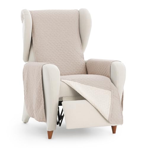 Housse de canapé extensible gris argent Mod 2 protection fauteuil 1 place - 2