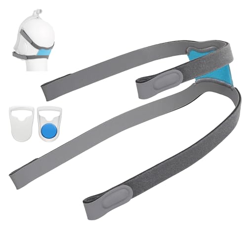 YBWM Replacement Headgear for Airfit F30i Mask Airfit F30i Headgear Strap with ClipPremium Adjustable Snug Fit Elastic Material Soft and Comfort to Wear