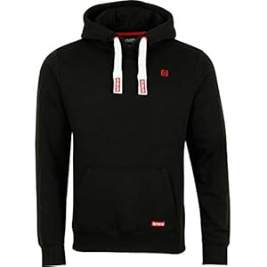 riverso herentrui met capuchon RIVLinus hoodie sweatshirt pullover capuchon kangoeroezakken regular fit effen katoen…