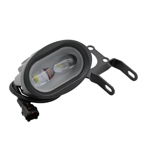 Phare avant LED universel pour moto et dirt bike Segway X160 X260 avec support de fixation