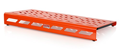 Gator Cases Aluminum Guitar Pedal Board With Carry Bag; Extra Large: 32" X 17" | Orange (Gpb-Xbak-Or) #TOP3
