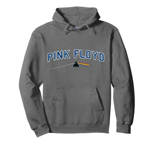 Official Pink Floyd Band Prism Retro Rock Music Dark Grey Pullover Hoodie