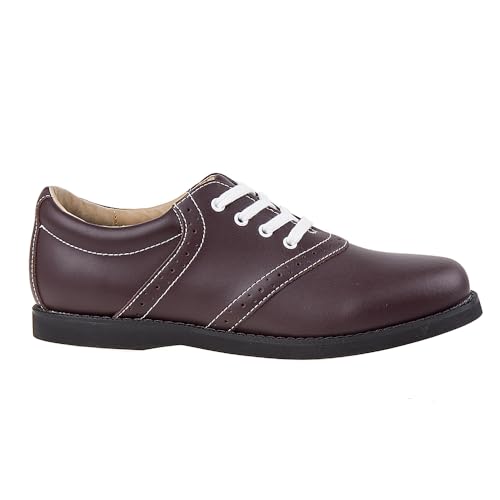 Image of Girls Saddle Shoe Classic Style Uniform Oxfords (Toddler - Big Kids)