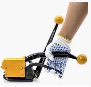 Manual Packaging Strapping Machine, Steel Strapping Machine, Spanning Stalen Riem 700-850N, for Steel Straps of Thickness Less Than 0.58mm and Width Less Than 19mm, for Metal Aluminum, Steel