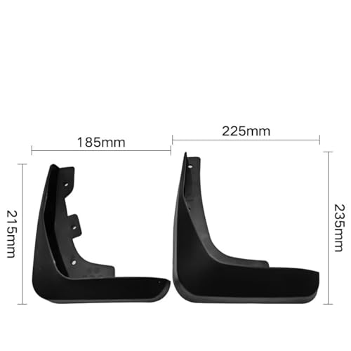 Guardabarros de alta calidad para Lexus ES 2007-2011: panel decorativo de llanta 2