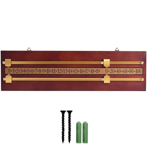 Tableau de score de billard mural pour une finition club soignée
