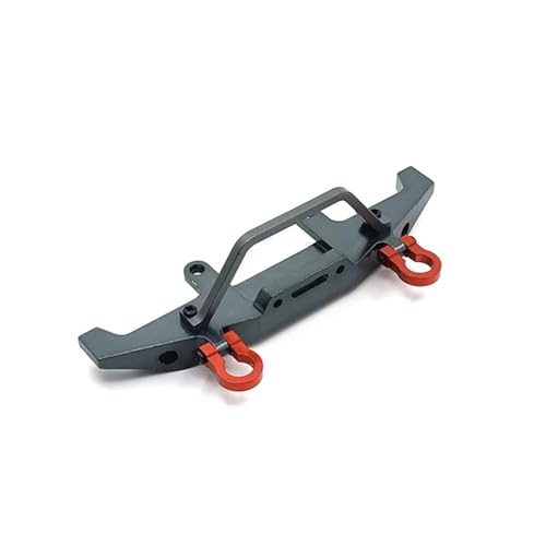 HLSONHENGM Upgrade Metal Front Bumper for WPL C14 C24 C34 C44 B14 B16 B24 B36 for He-ngLong for JJRC for FeiYu RC Car Parts(Dark Grey)