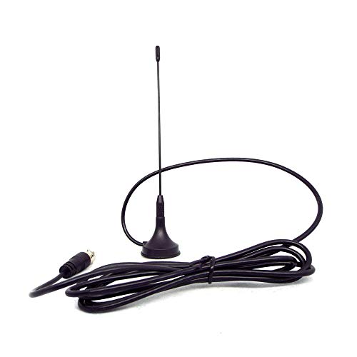Mini Antena Interna para TV Digital LE-3094-14 Lelong HDTV UHF VHF Cabo Coaxial 1,5 Metro