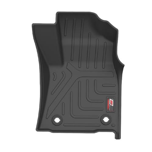 Image of GFX After-Market Premium Life Long Car Floor Mat (8 Seater) Compatible with Innova (2009-2015) Onwards Manual (Black)