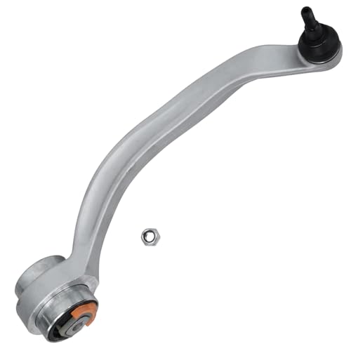 Image of Detroit Axle - Front End Suspension Kit for 2002-2005 Audi A4 Quattro, 2 Lower Rearward Control Arms with Ball Joint 2 Outer Tie Rod Ends 2 Sway Bar End Links 2003 2004 Replacement