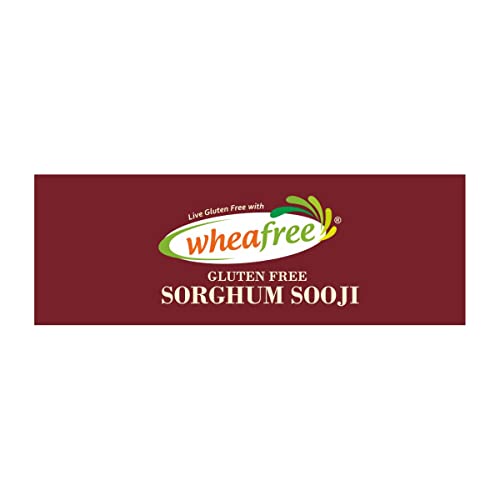 Image of Wheafree Gluten Free Sorghum Sooji (Pack of 2 x 400g Each) | Rich in Vitamins, Iron, Minerals & Micronutrients | Rich in Fiber and Protein | Diabetic Friendly