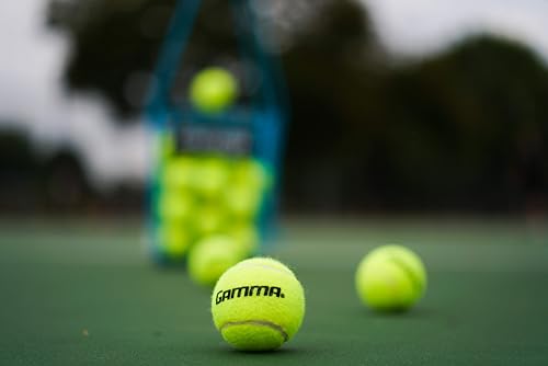 GAMMA Pressureless Tennis Ball Bags, 10, 12, 18, and 20 Pack Sizes, Tennis Lessons & Practice, Longer Durability & More Bounce, Colored Tennis Balls, Pet Toys, Dog Ball, Tennis Training, Coaching - Image 4