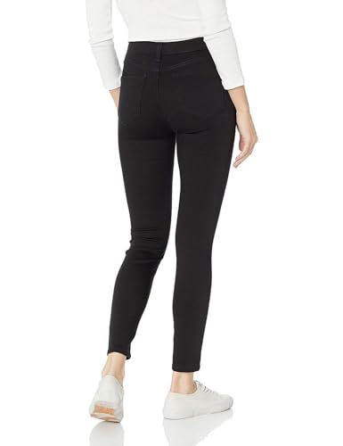 Amazon Essentials Women's Skinny Denim Jegging, Black, 10 Short