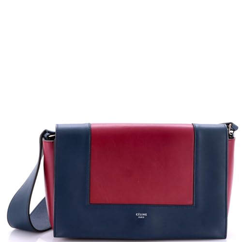 Pre-Loved Frame Shoulder Bag Leather Medium, Pink