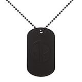 Deadpool Black on Black Dog Tag