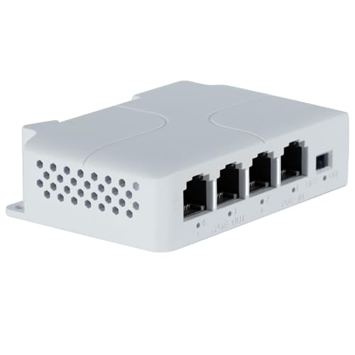 Extensor POE Gigabit de 4 puertos para cámaras de seguridad y alimentación Ethernet 4