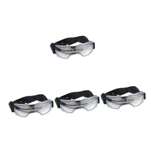 BESPORTBLE 4pcs Uv Blocking Dog Sunglasses Small Breed Windproof Goggles for Pet Protection