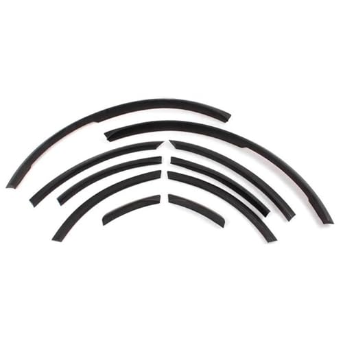 Molduras de arco de rueda para Q7 SQ7 2006-2015 juego de guardabarros negros para coche